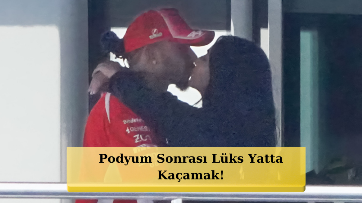 Kim Kardashian Ve Lewis Hamilton Dudak Dudağa!