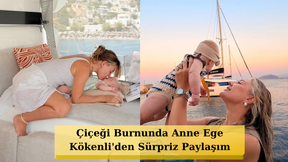 Ege Kökenli'den Kızı Tal İle İç Isıtan Pozlar! Nazar Korkusu Yüzünü Gizletti