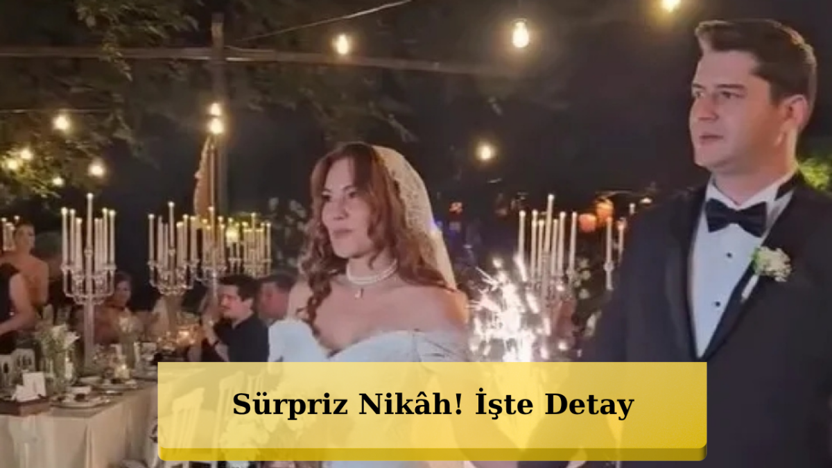 Ümit Besen’in Kızı Ezgi Besen Evlendi! Düğün Olay Oldu