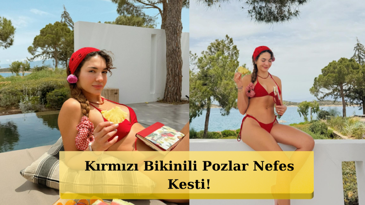 Ebru Şahin Tatilden İlk Kareleri Paylaştı!