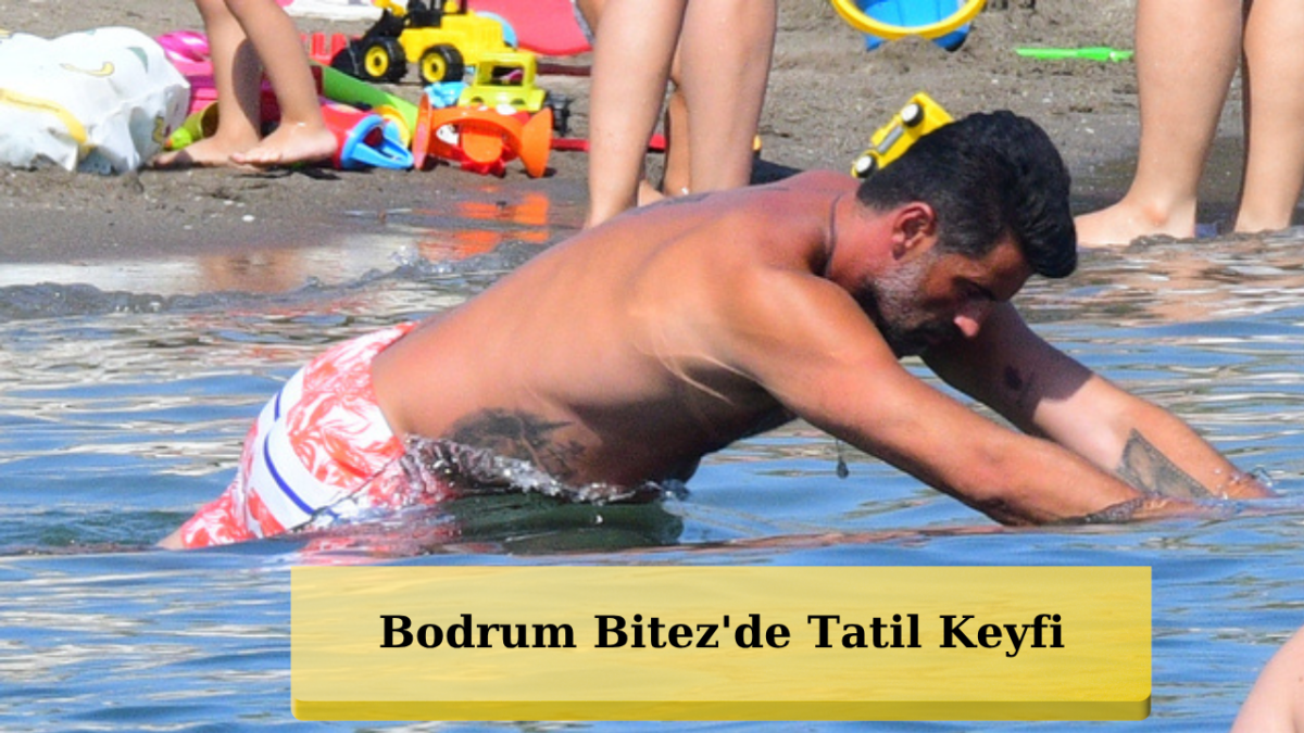 Demirel Ailesi Bodrum'da Ortaya Çıktı: Volkan Demirel Kendini Serin Sulara Bıraktı