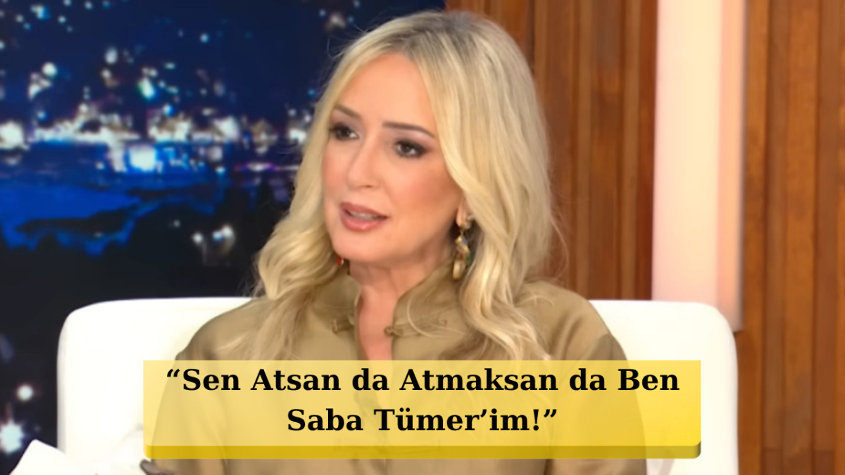 Saba Tümer'den Mesaj Taktiği Yapanlara Sert Tepki: 