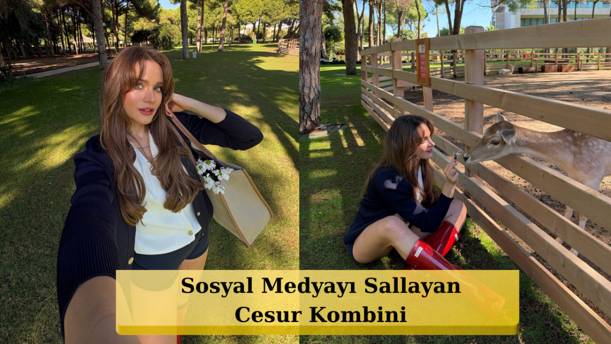 Miray Daner'den Tarzı Konuşturacak Paylaşım: Kırmızı Çizmeli Kombini Olay Oldu!