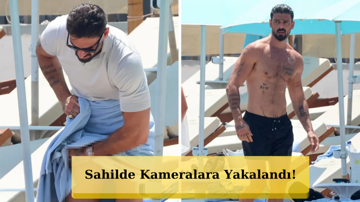 Michele Morrone Sahilde Yakalandı! O Anlar Olay Oldu