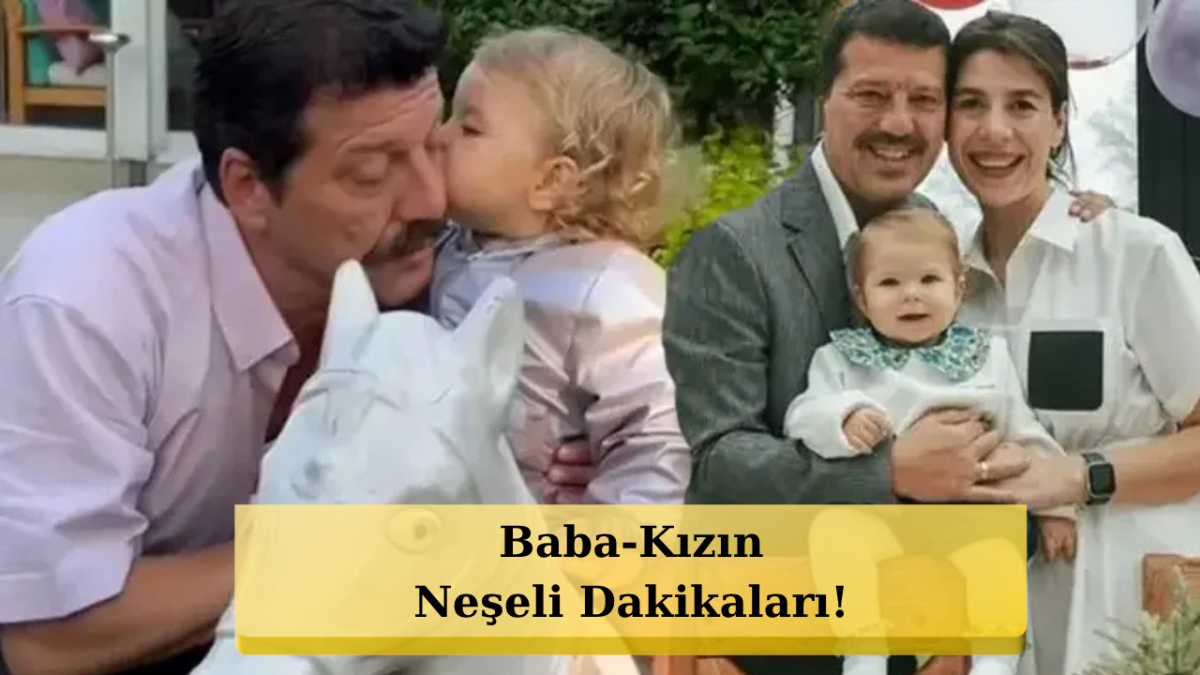 Ünlü Oyuncu İlker Aksum'un Kızı Lila Set Bastı