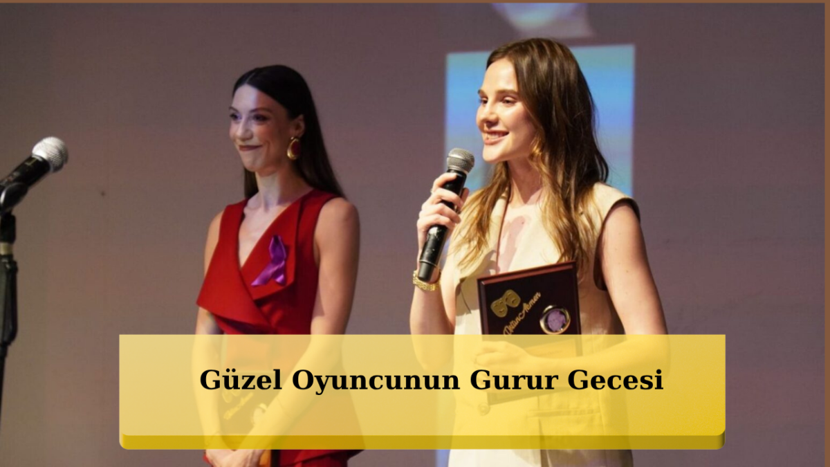 Alina Boz’a Tiyatro Kariyerinin İlk Ödülü!