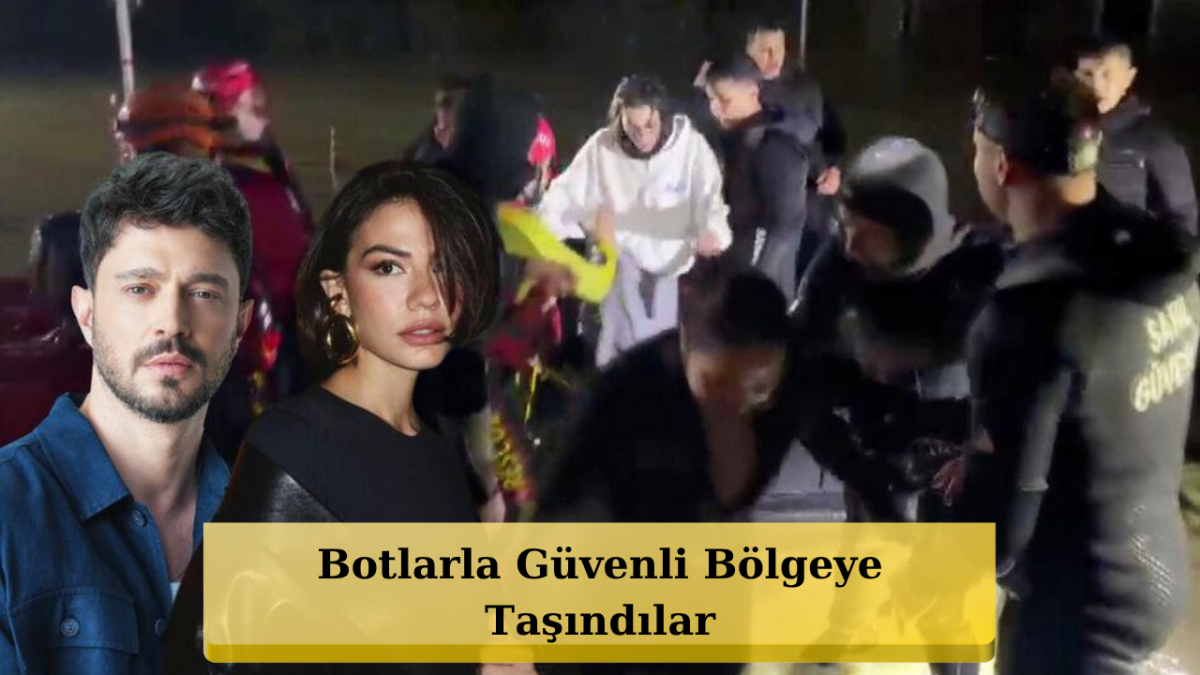 İstanbul'da Sel Dehşeti: Murat Boz ve Demet Özdemir Bot Operasyonuyla Kurtarıldı!