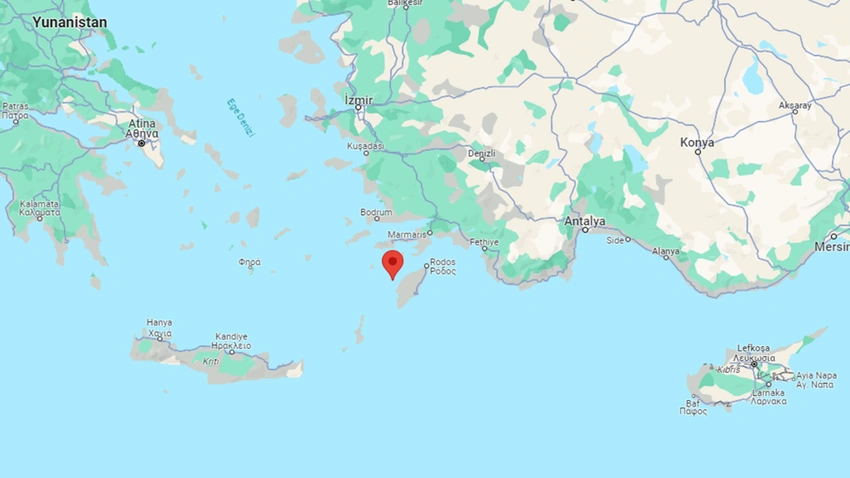 Ege Denizi'nde 4.1 büyüklüğünde korkutan deprem