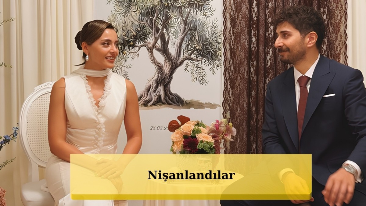Sıla Türkoğlu ve Sevgilisi Ata Ayyıldız'dan Nişan Pozu