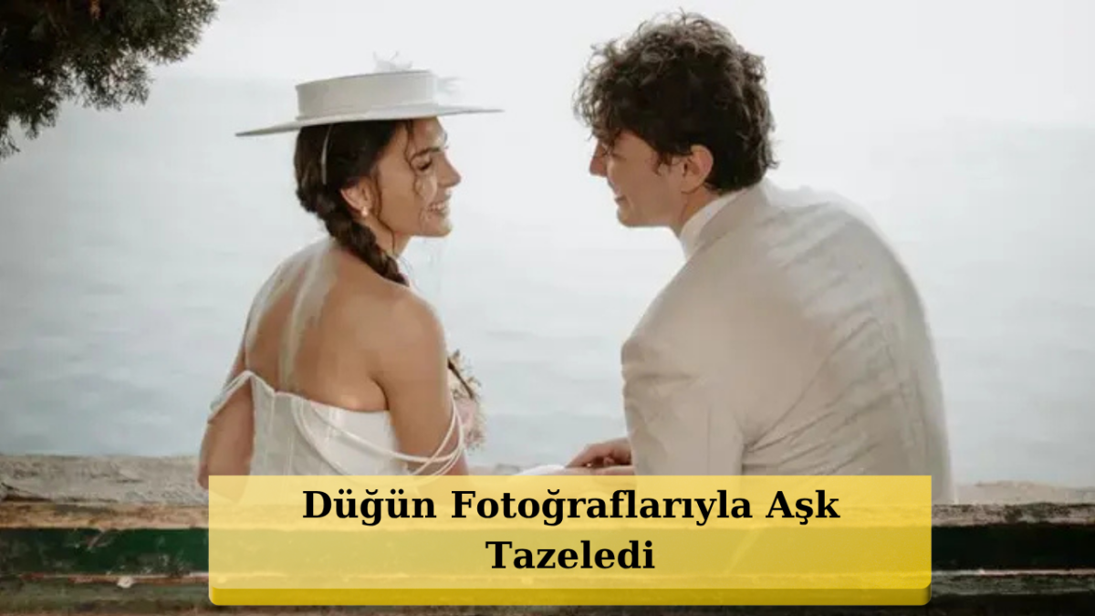 4 Yılı Devirdiler! Ebru Şahin'den Romantik Evlilik Yıl Dönümü Kutlaması