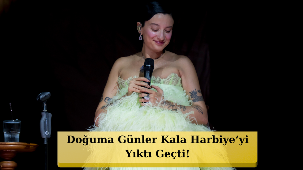 Melike Şahin'den Harbiye'de Karnı Burnunda Veda Konseri! 