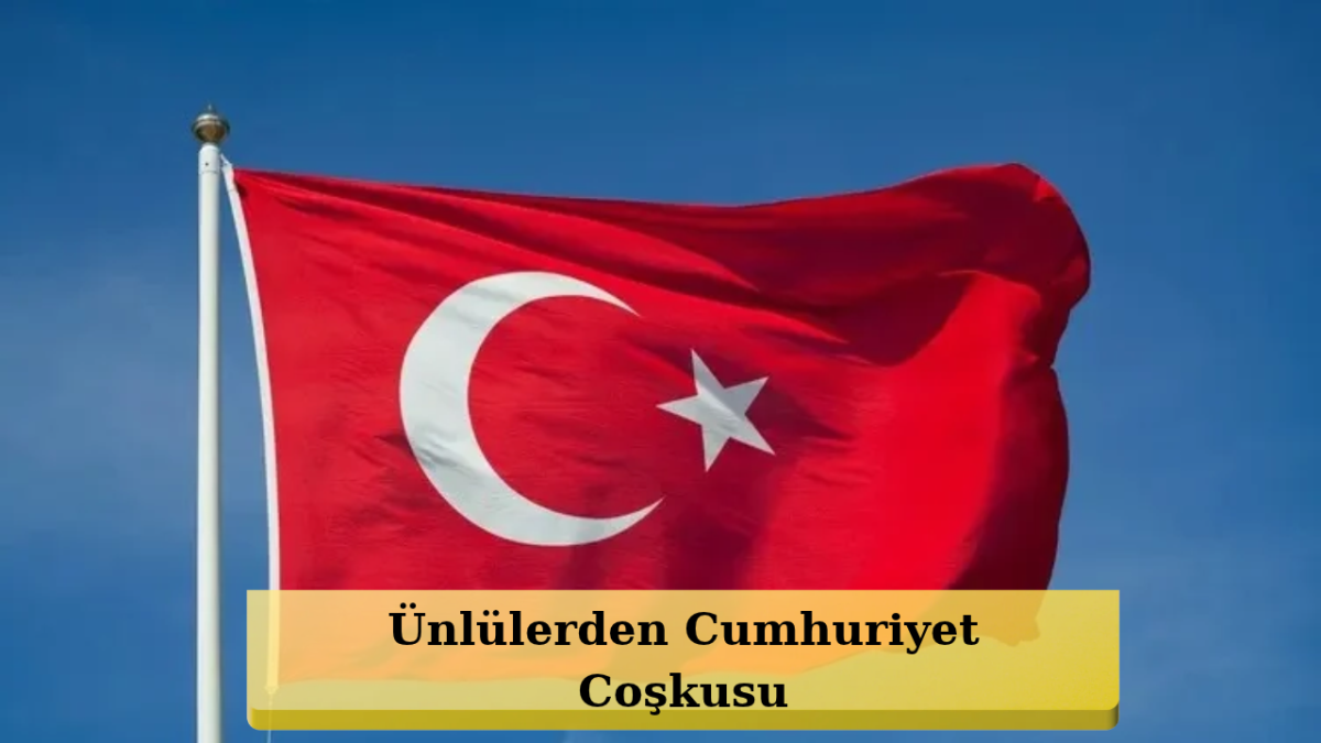 Ünlülerden 29 Ekim Çıkarması! Sosyal Medya Kırmızı Beyaz