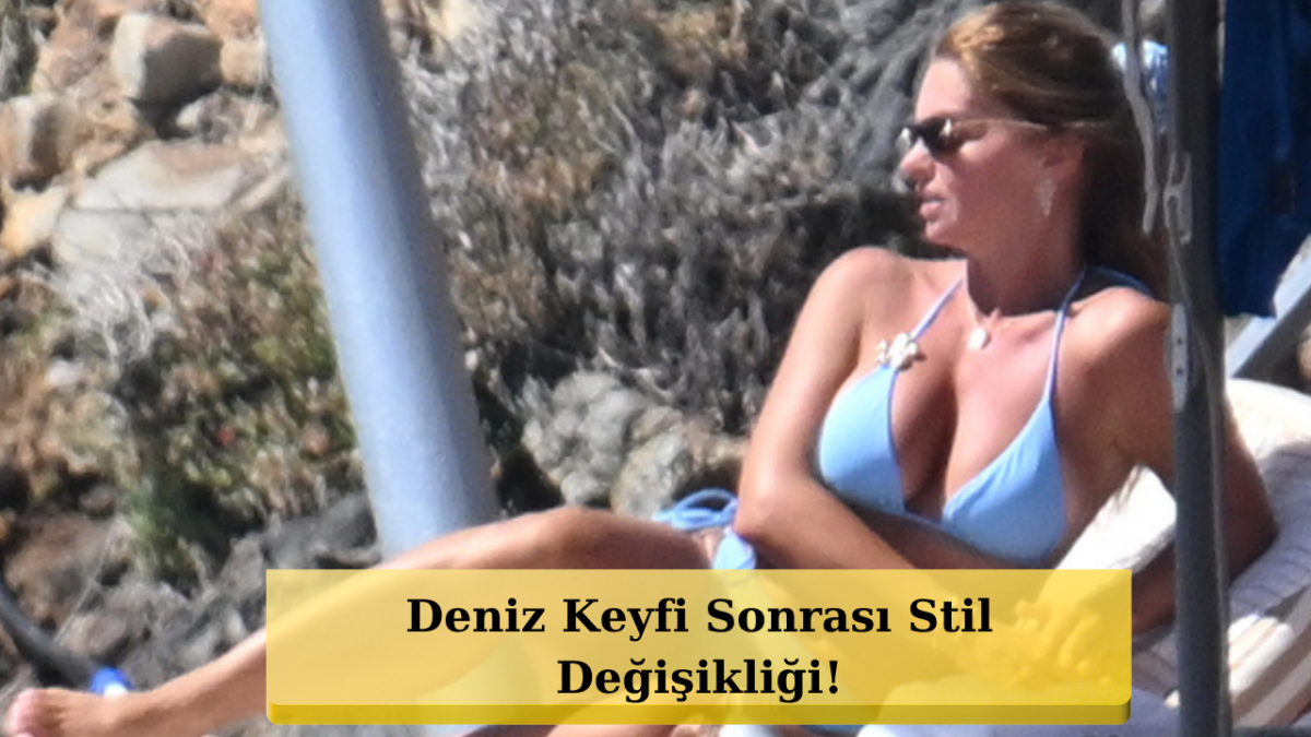 Pelin Karahan'ın Bodrum Tatili Tam Gaz Devam Ediyor! Şezlong Keyfi ve Şıklığıyla Göz Doldurdu!