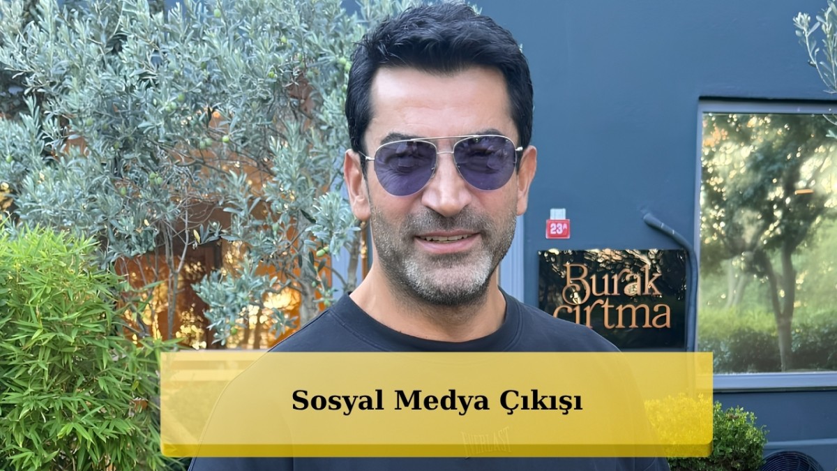 Kenan İmirzalıoğlu'ndan Net Sosyal Medya Çıkışı