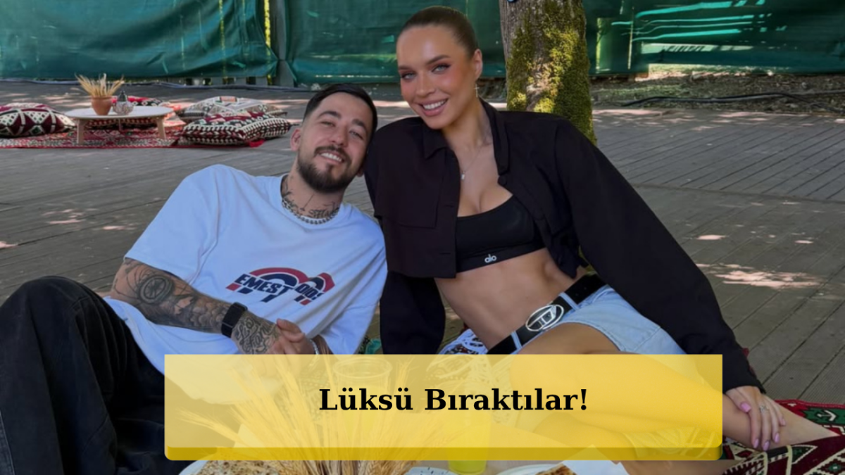 Mahmut Orhan ve Sevgilisi Yer Sofrasında Görüntülendiler!