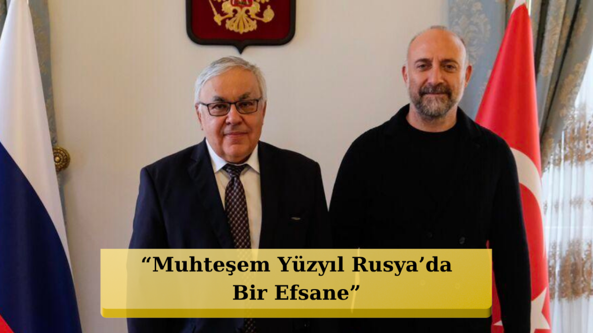 Halit Ergenç'ten İstanbul’da Diplomatik Temas: Rusya Büyükelçisi İle Buluştu!