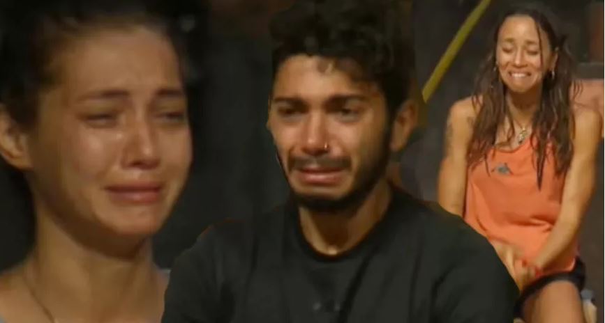 Deprem haberini alan Survivor yarışmacıları gözyaşlarına boğuldu!
