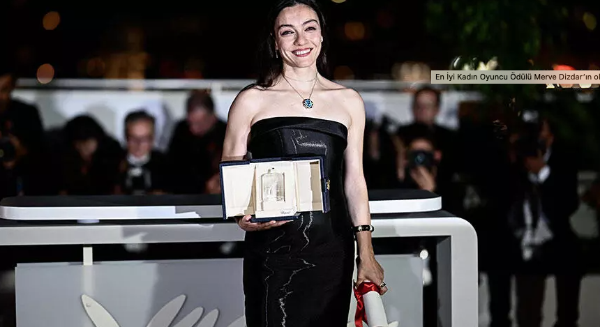 Merve Dizdar, Cannes'dan ödülle dönüyor