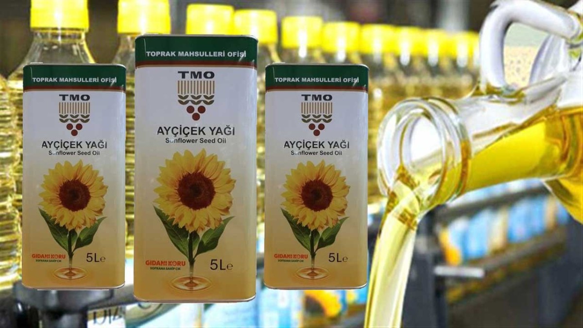 PTT AVM ve Tarım Kredi markette büyük indirim! Sınırlı sayıda TMO 5 LT teneke ayçiçek yağı fiyatı dibi gördü!