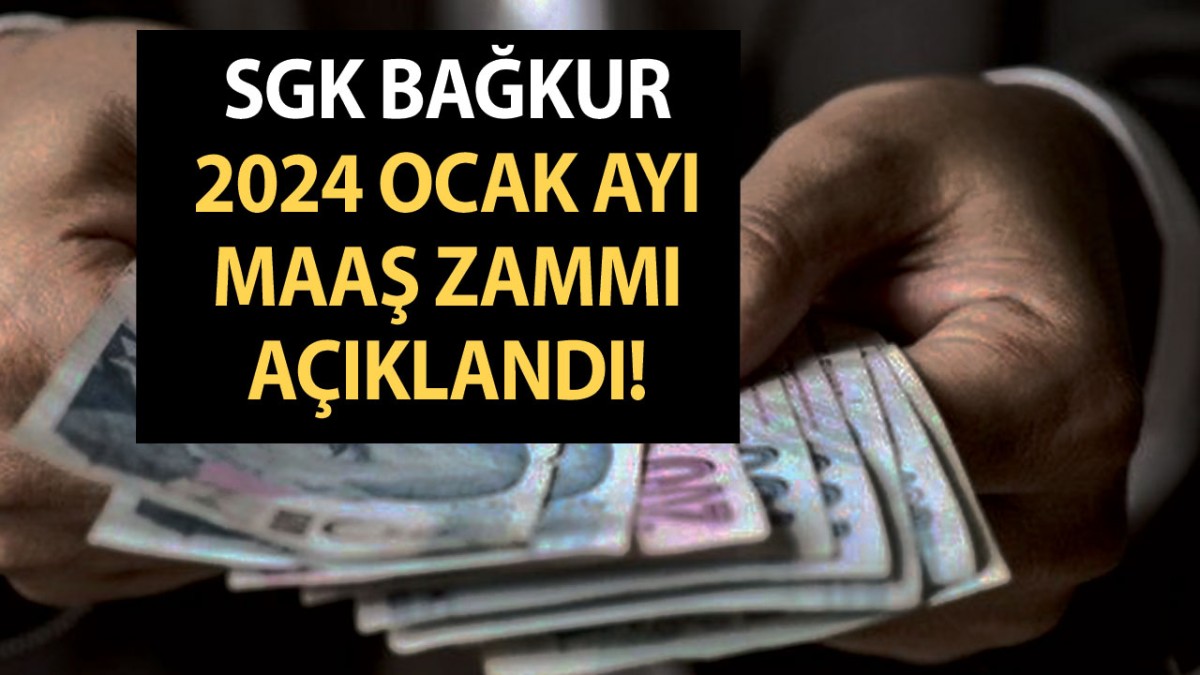 SGK Bağkur emekli maaş zammı son dakika hesaplama yapıldı! Merkez Bankası açıkladı! İşte 2024 Ocak maaşları!