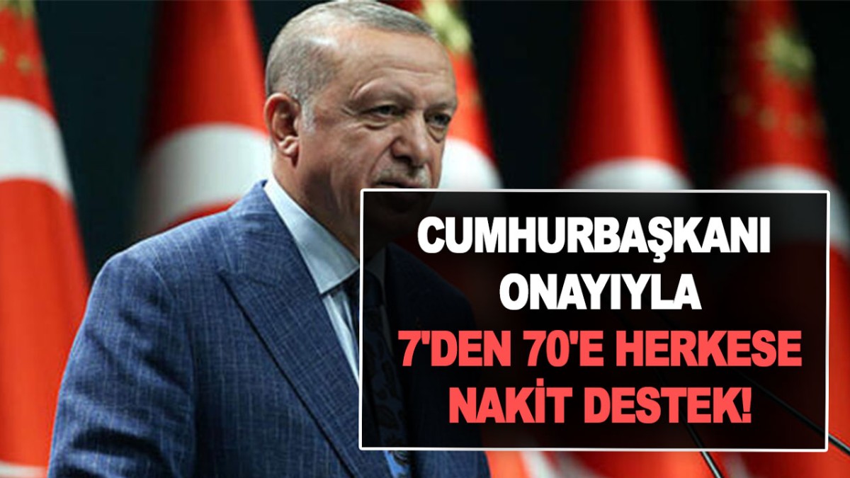 Cumhurbaşkanı Erdoğan imzayı attı! A'dan Z'ye alayına nakit destek! E-devlet başvuruları başladı