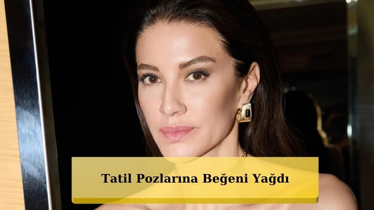 Kıvanç Tatlıtuğ'un Eşi Başak Dizer ve Oğlu Kurt Efe'nin Tatil Kareleri İlgi Gördü