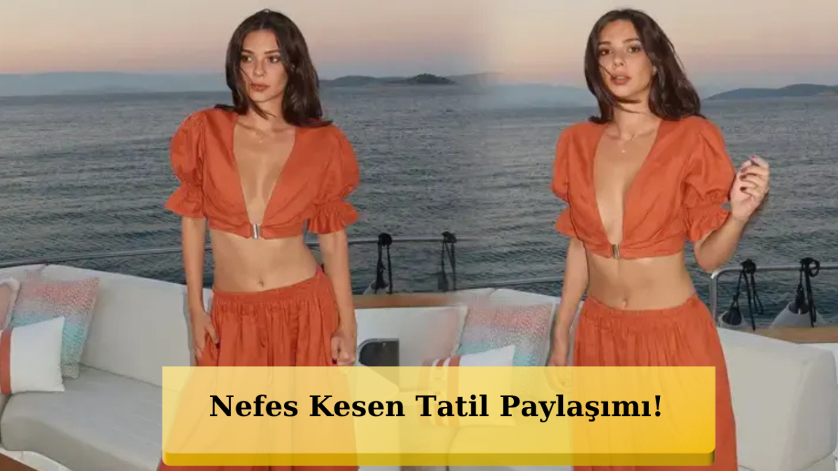 Tatile Doymuyor! Deren Talu Fit Hali ve İddialı Pozlarıyla Sosyal Medyayı Salladı