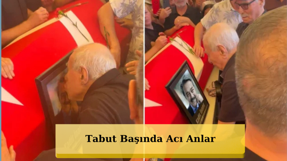 Kadir İnanır'ın Cenazesinde İlyas Salman'ın Gözyaşları Sel Oldu!