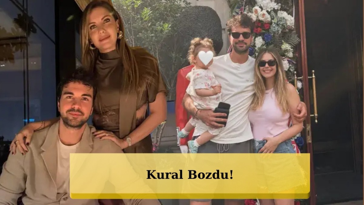 Eda Ece İki Yıl Sonra Kural Bozdu: Kızı Mina İpek İlk Kez Görüntülendi