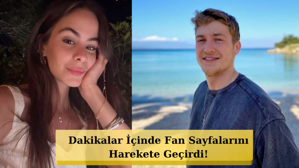 Taşacak Bu Deniz Setinden Ege Sahillerine! Naz Sayıner ve Erdem Şanlı'dan Sürpriz Poz!