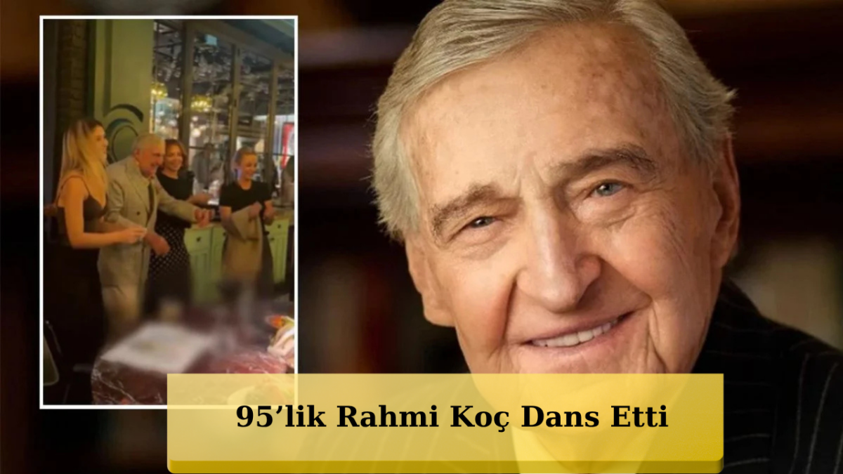 95 Yaşındaki Rahmi Koç Piste Çıktı! Görenler Şaşkın