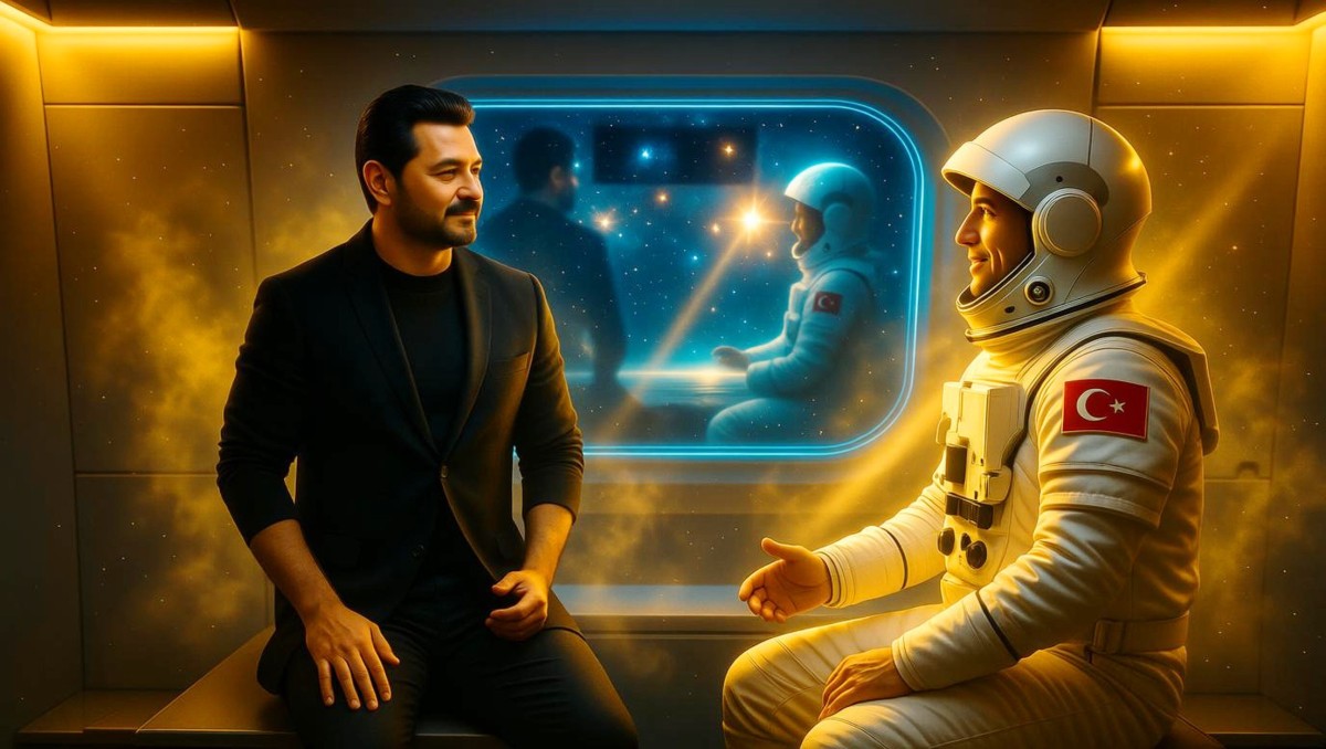 Serkan Kaya Ay'a Çıktı