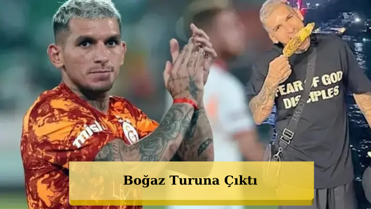 Galatasaray'ın Yıldızı Torreira Boğaz'da Böyle Yakalandı!