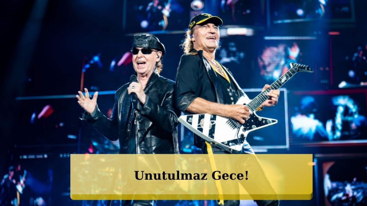 Alman Rock Grubu Scorpions İstanbul'da 33 Yıl Sonra Sahnede!