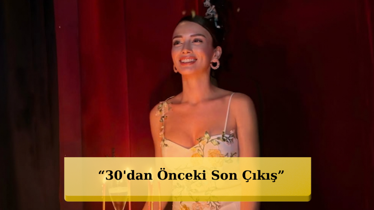 Özge Yağız'dan Eğlenceli Doğum Günü Paylaşımı: Pastadaki Yazı Olay Oldu!