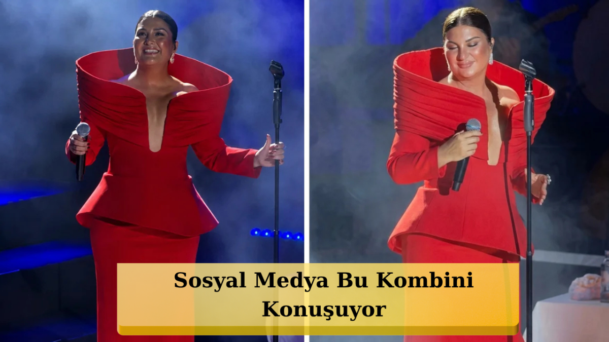 Marmaris'te Sibel Can Rüzgarı! Sahne Kıyafeti İnce Belli Çay Bardağına Benzetildi