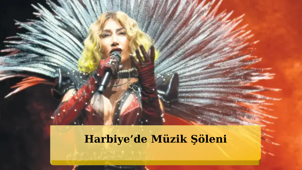 Hande Yener Harbiye’de Sezen Aksu Şarkılarıyla Büyüledi
