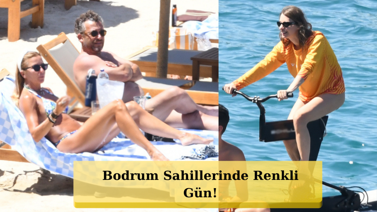 Tuba Ünsal Deniz Bisikletine Bindi, Ivana Sert Eşiyle Güneşlendi