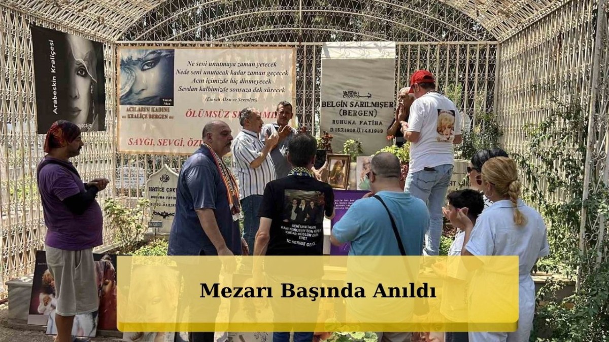 Bergen Ölümünün 37. Yılında Mersin'de Kabri Başında Anıldı