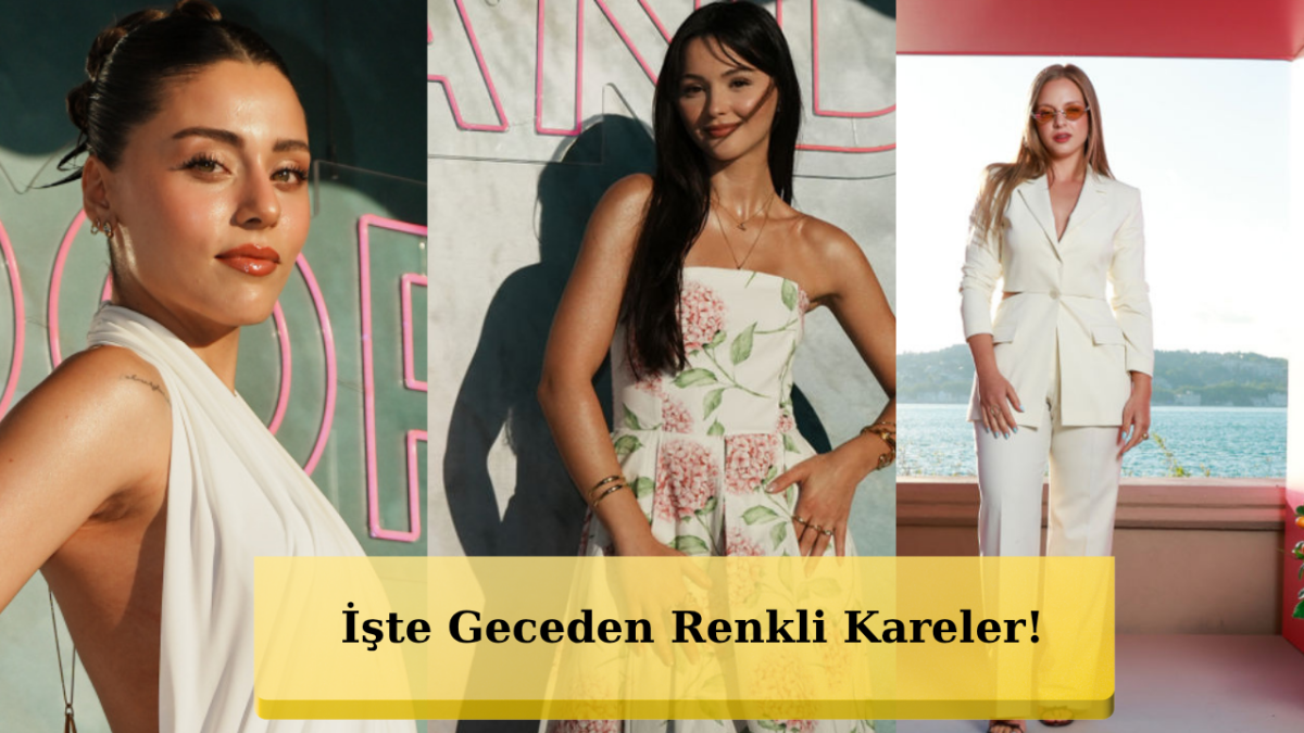 Boğaz'da Yıldızlar Geçidi! Sıla Türkoğlu, Derya Pınar Ak ve İpek Filiz Yazıcı Aynı Davette Buluştu