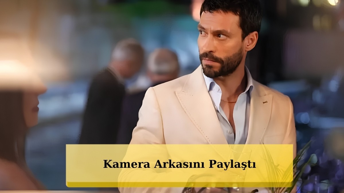 Muhtemel Aşk'ın Kadir'i Ekin Koç Dizinin Kamera Arkası Görüntülerini Paylaştı