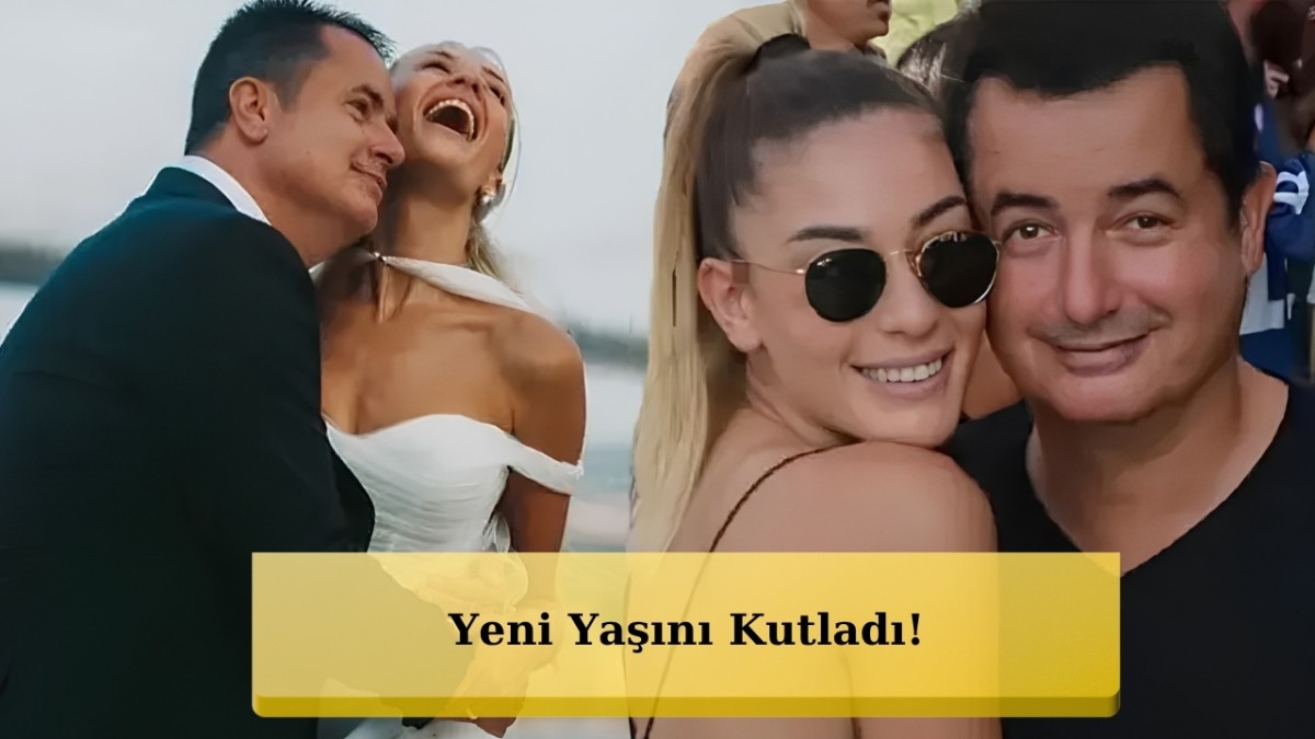 Acun Ilıcalı 27. Yaşına Giren Eşi Ayça Çağla Altunkaya'nın Doğum Gününü Kutladı!