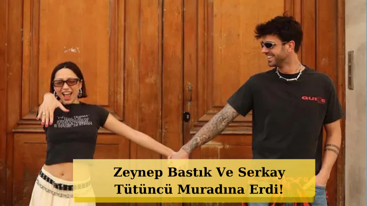 Zeynep Bastık Ve Serkay Tütüncü Evlendi! İlk Kareler