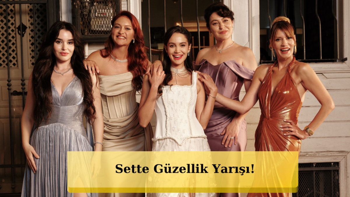 Haysiyet Dizisinin Kadın Yıldızları Göz Kamaştırdı! Balat’taki Afiş Çekimlerinde Şıklık Yarışı