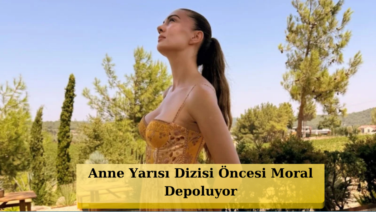 Burcu Özberk'ten Yaza Damga Vuran Pozlar: Doğal Şıklığıyla Büyüledi!
