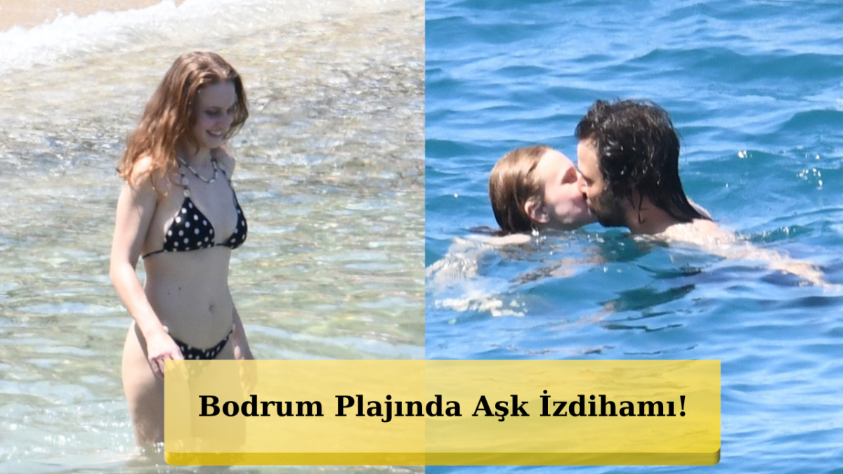 Ahsen Eroğlu Ve Kemal Ertuğ'un Denizdeki Romantik Anları!
