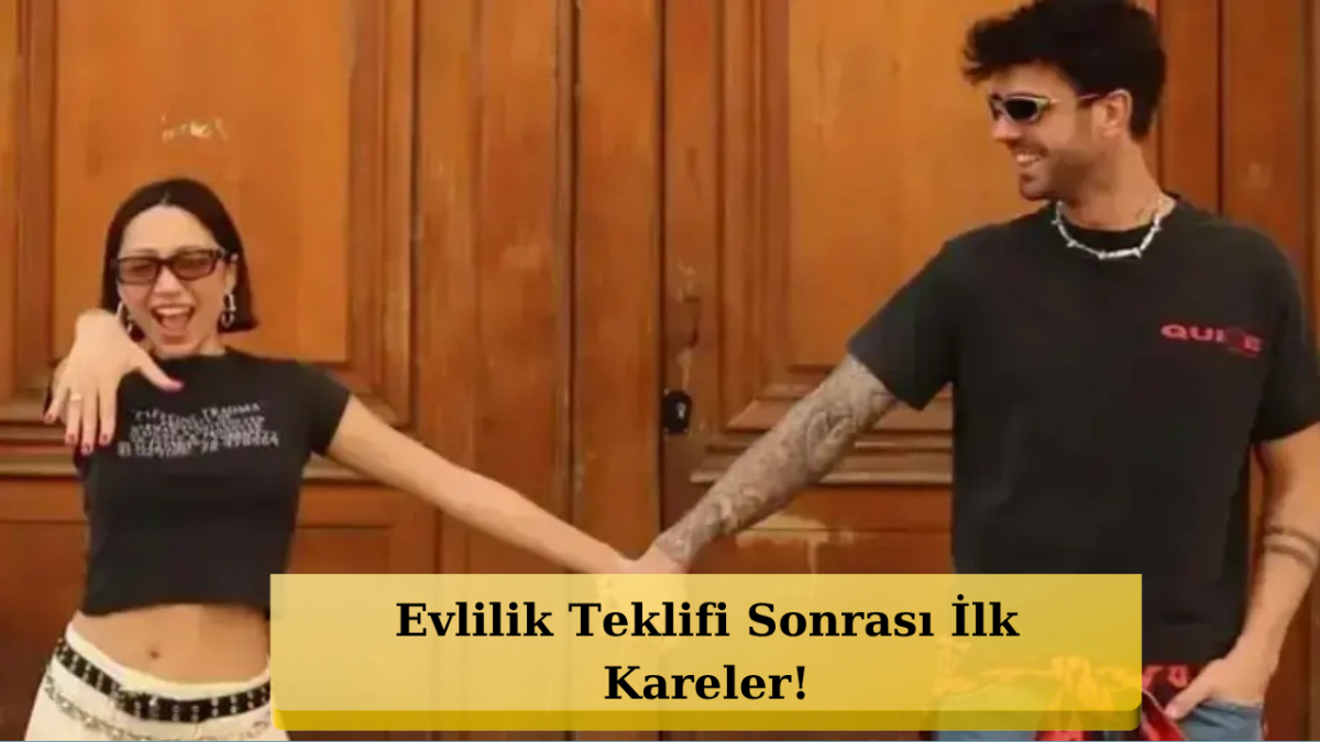 Zeynep Bastık Ve Serkay Tütüncü’den Düğün Öncesi Yeni Poz