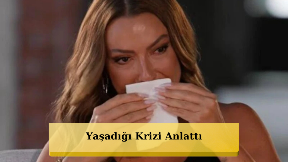 Hadise Programda Gözyaşlarını Tutamadı: 