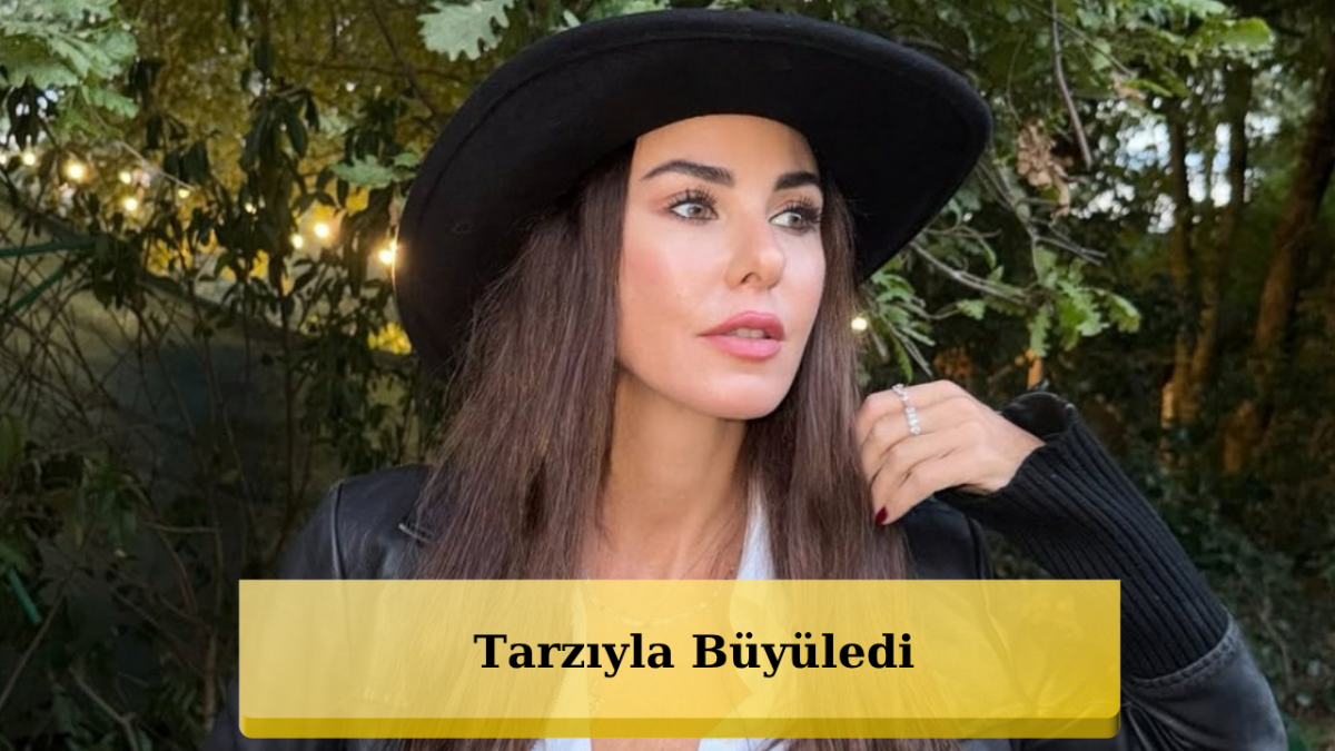 Defne Samyeli'den Kovboy Konseptli Paylaşım: Deri Ceketiyle Nefes Kesti!