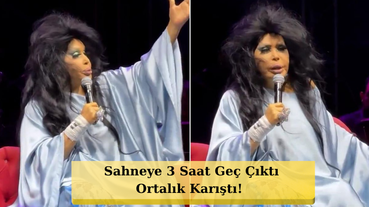 Bülent Ersoy Kuşadası Konserinde Çıldırdı! Tepki Gösteren Seyirciye Küfür Edip Kovdu